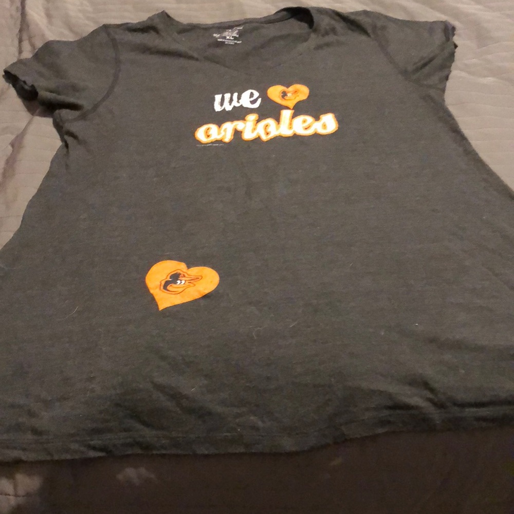 Orioles XL Maternity Top